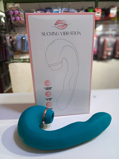 Dildo Vibrador Succionador “Mike”