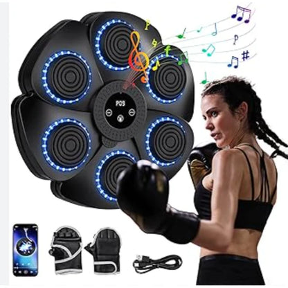 HEXAGONO PANEL DE BOXEO + GUANTES